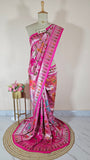  paithani tussar georgette saree