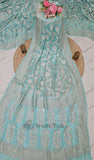 Baby Blue  Banarasi Handloom Khaddi Georgette Saree With Water Zari - Truth Fab 