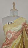 Banarasi Handloom Khaddi Georgette Saree With Water- Multi -Truth Fab