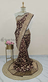 Violet Purple Banarasi Handloom Katan Silk Saree - Violet Purple - Truth Fab