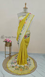 pure banarasi tussar brocade saree