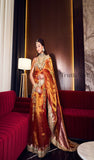 
Bold Yellow Banarasi Handloom Tissue Silk Saree - Truth Fab