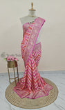 pure banarasi chffon saree