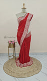 chiffon banarasi saree