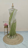 chiffon handloom saree