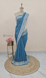 banarasi chiffon saree