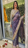 banarasi tissue silk saree