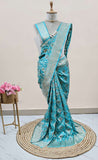 Magenta Banarasi Handloom Katan Silk Saree - Truth Fab