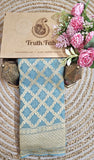 Pure Banarasi Handloom Khaddi Georgette Saree- Water Zari