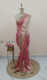 pure banarasi tissue silk saree