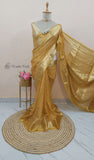 Tuscan Sun Banarasi Handloom Tissue Silk Saree - Truth Fab
